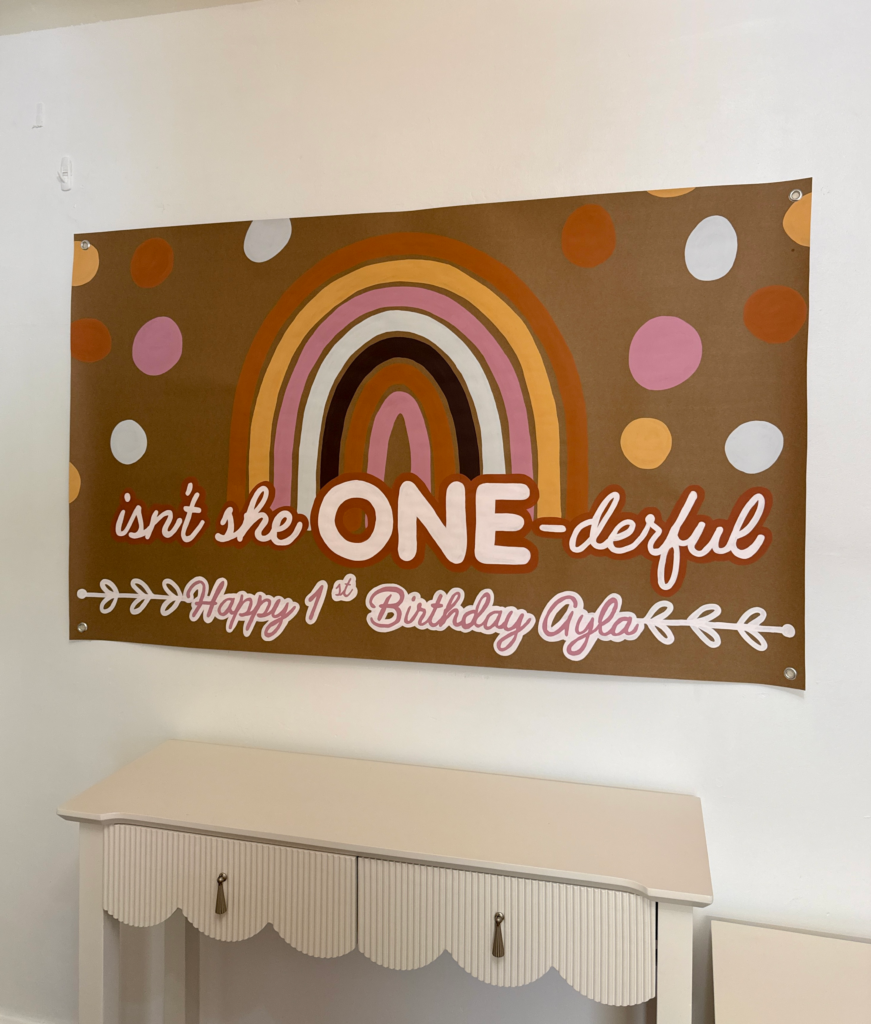 painted boho banner